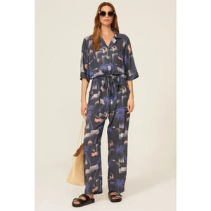 Paradised Apres Jumpsuit Collared Small